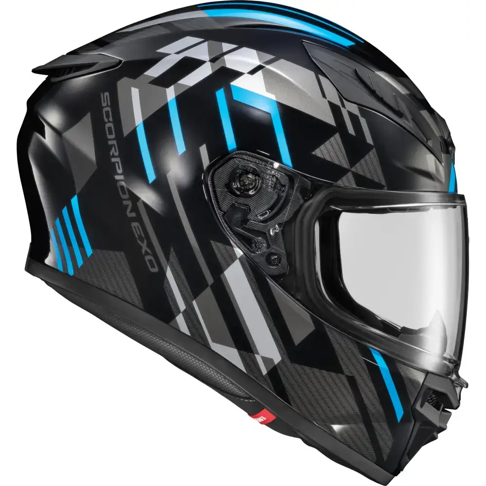 Exo R430 Full Face Helmet Paradox Light Blue 2x