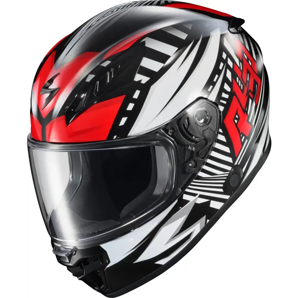 Exo R430 Full Face Helmet Head Trip Red 2x