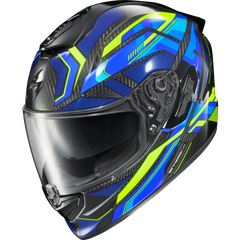 Exo St1400 Evo Carbon Helmet Hex Gloss Blue Sm