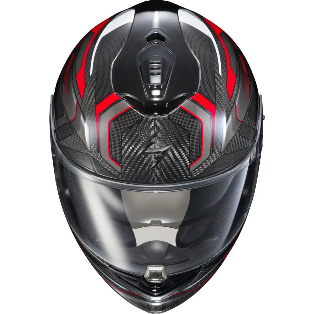 Exo St1400 Evo Carbon Helmet Hex Gloss Red 2x
