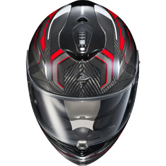 Exo St1400 Evo Carbon Helmet Hex Gloss Red Sm
