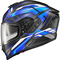 Exo St1400 Evo Carbon Helmet Hex Matte Blue Xl