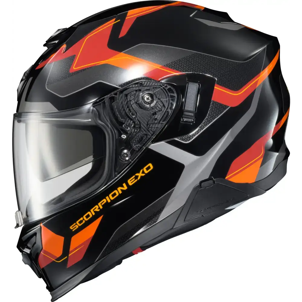 Exo T520 Full Face Helmet Zuse Orange 2x