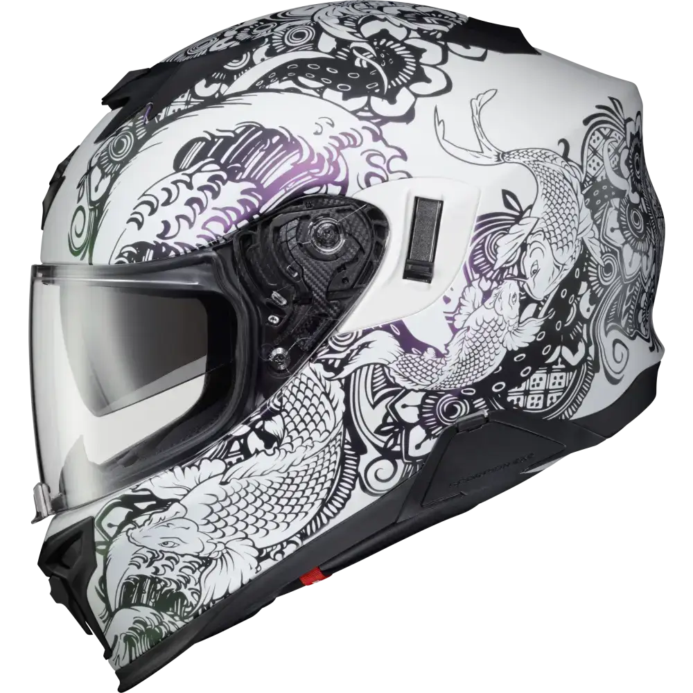 Exo T520 Helmet Nama Sushi White/Chameleon Lg