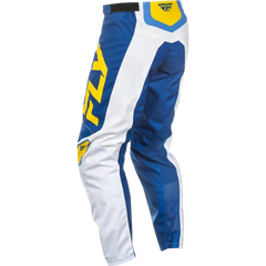 F 16 Pants Ca/Ny White/Dark Blue/Yellow Sz 46