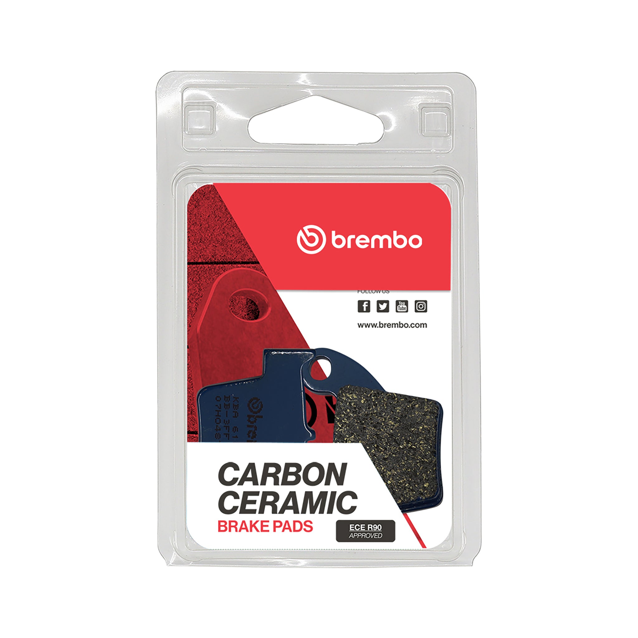Brembo 07HO48TT Prime TT Carbon Ceramic Brake Pads