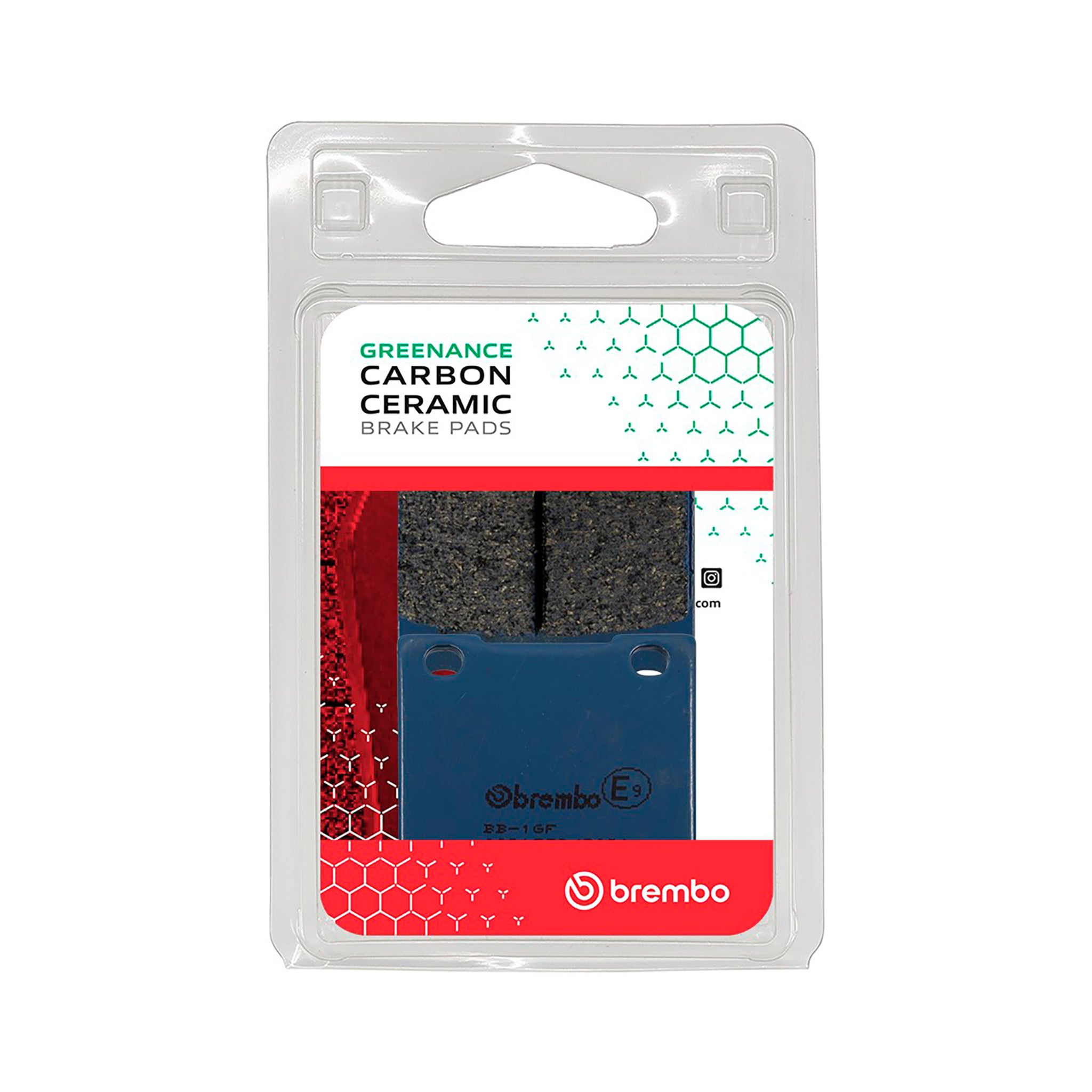 Brembo 07HO0712 Prime CC Carbon Ceramic Brake Pads for Honda CB650, CB750 and CX650C