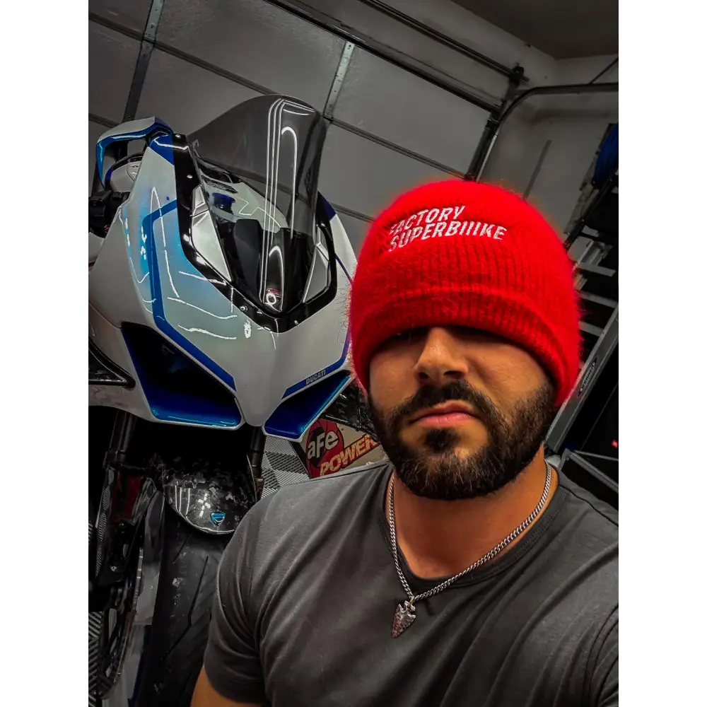 Factory SuperBike Cashmere Beenie