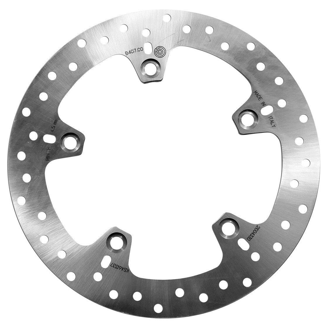 Brembo Serie Oro Fixed Rear Brake Rotor 68B407C0 for BMW Motorcycles