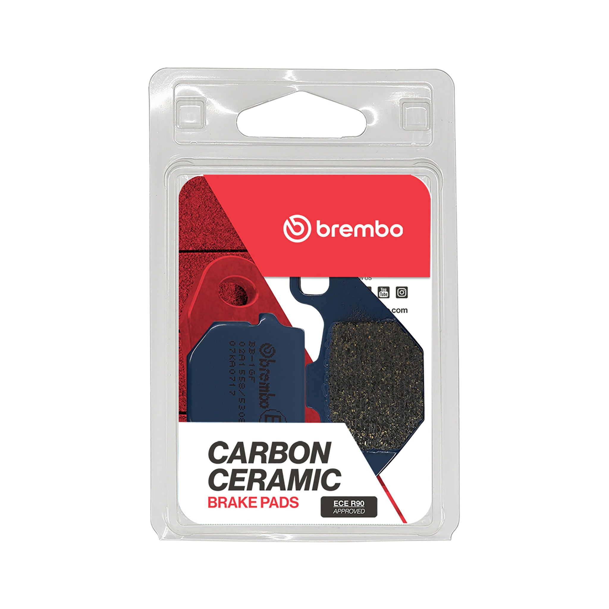 Brembo Prime CC Carbon Ceramic Brake Pads 07KA0717