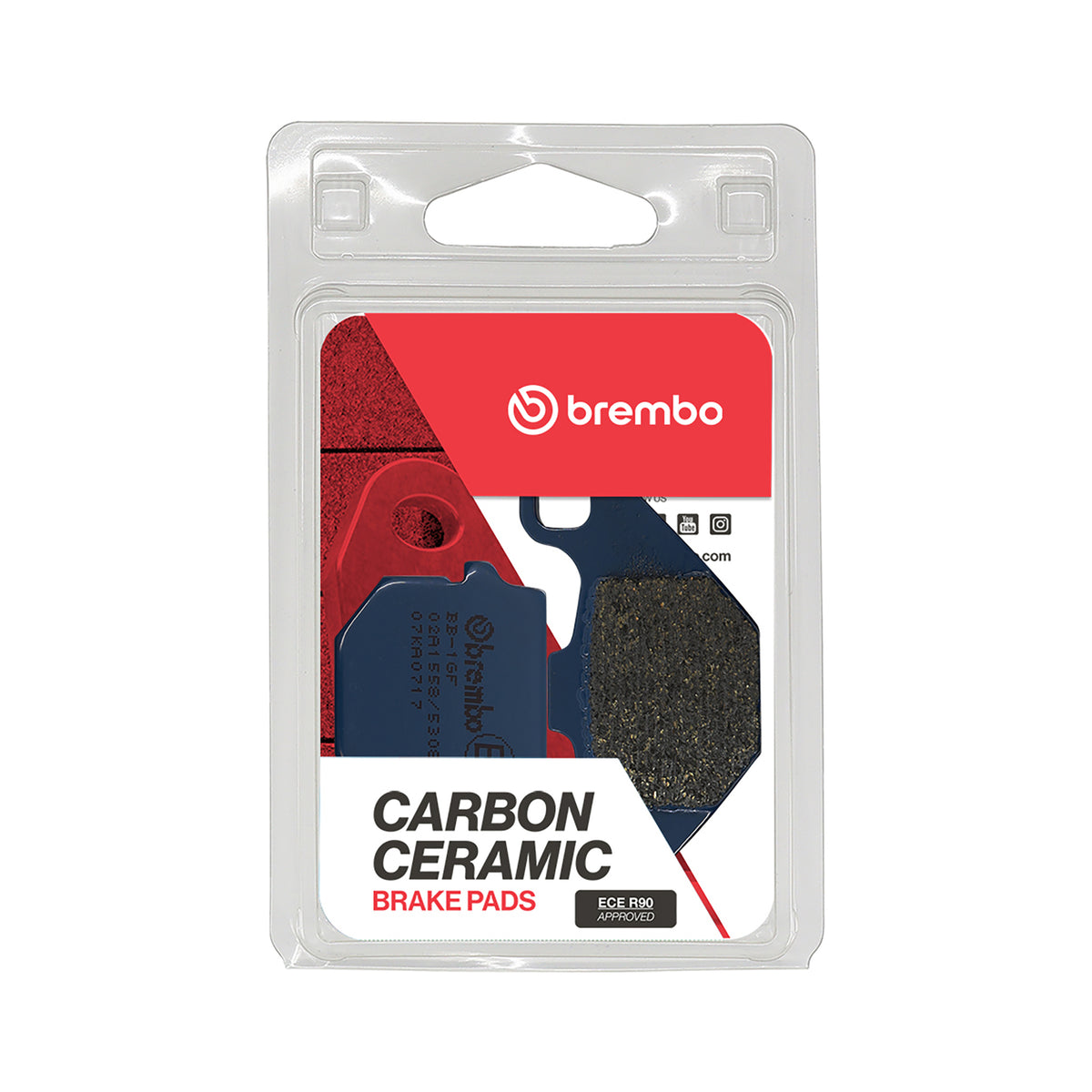 Brembo Prime CC Carbon Ceramic Brake Pads 07KA0717