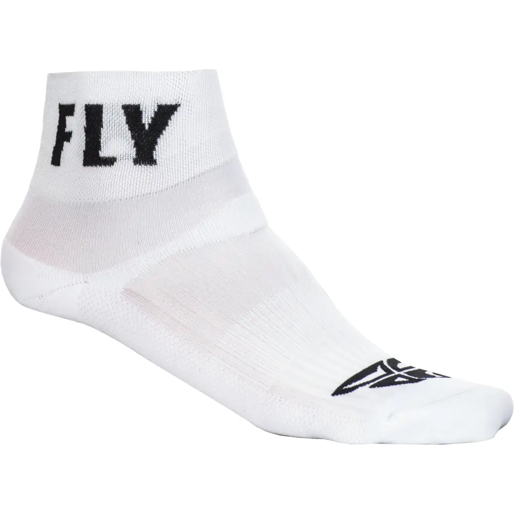 Fly Shorty Socks White Sm/Md