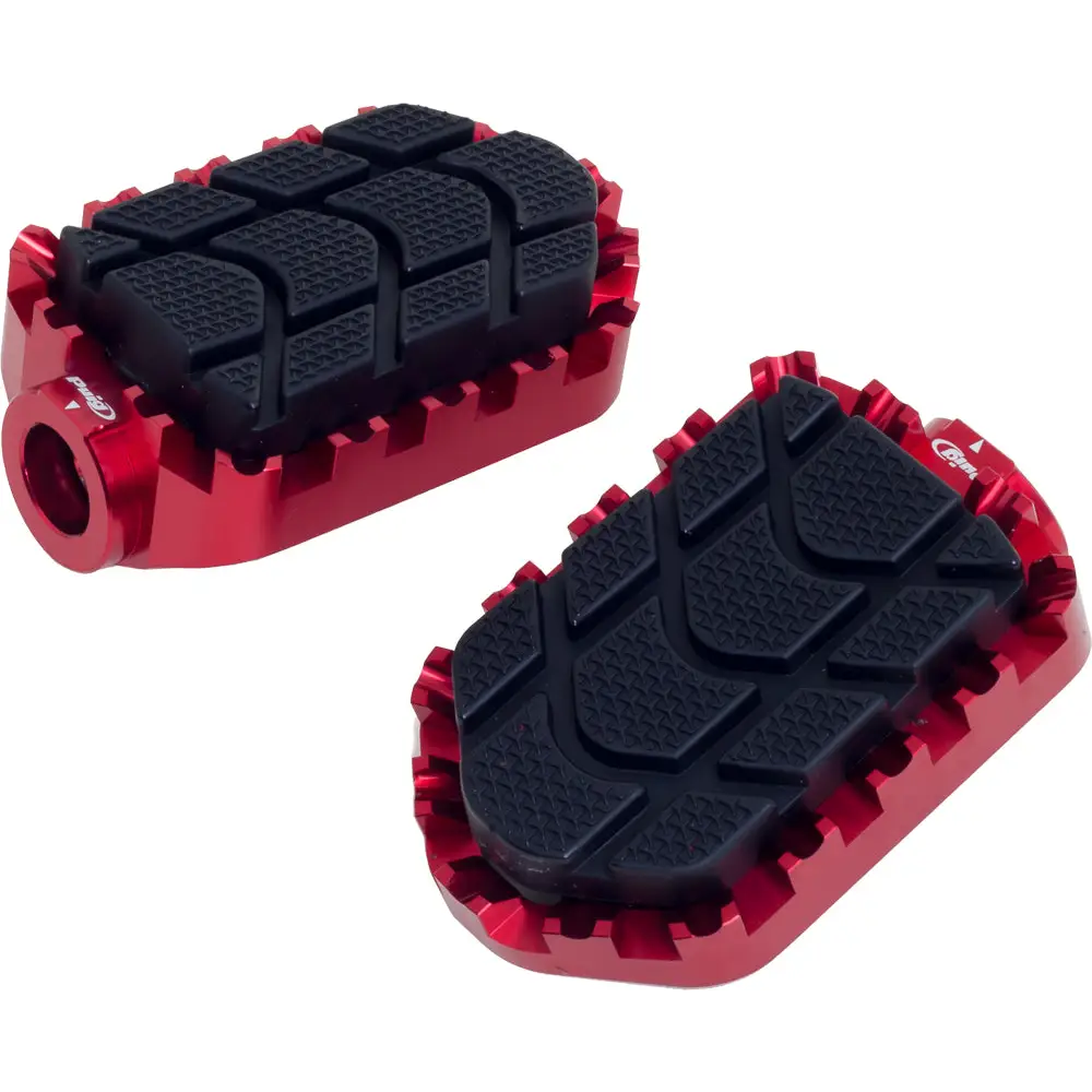 Footpegs Enduro Red