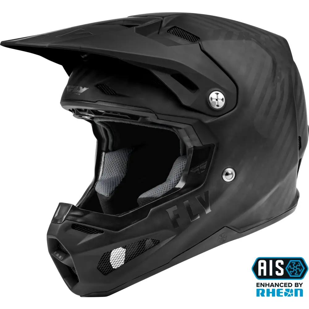 Formula Carbon Solid Helmet Matte Black Carbon Xs