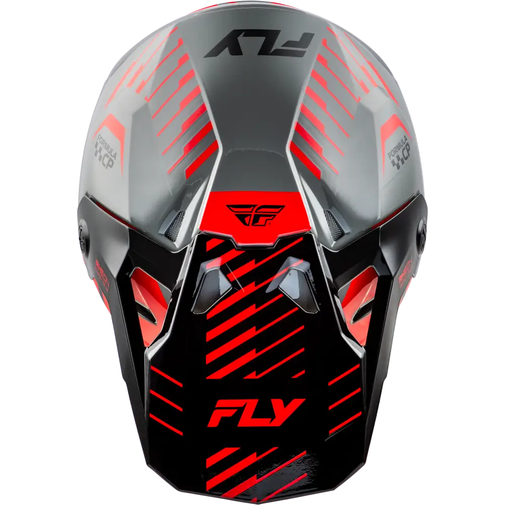 Formula Cp Slice Helmet Grey/Red/Black 2x