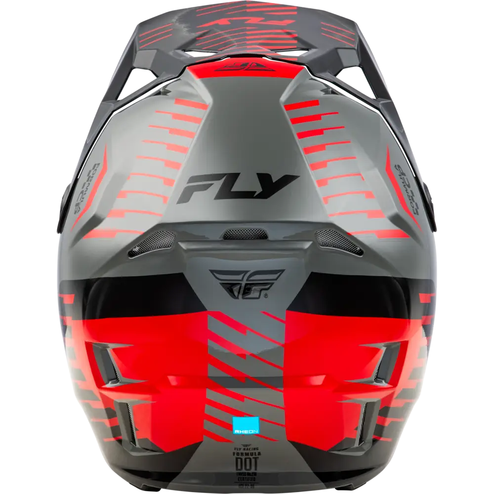 Formula Cp Slice Helmet Grey/Red/Black Md
