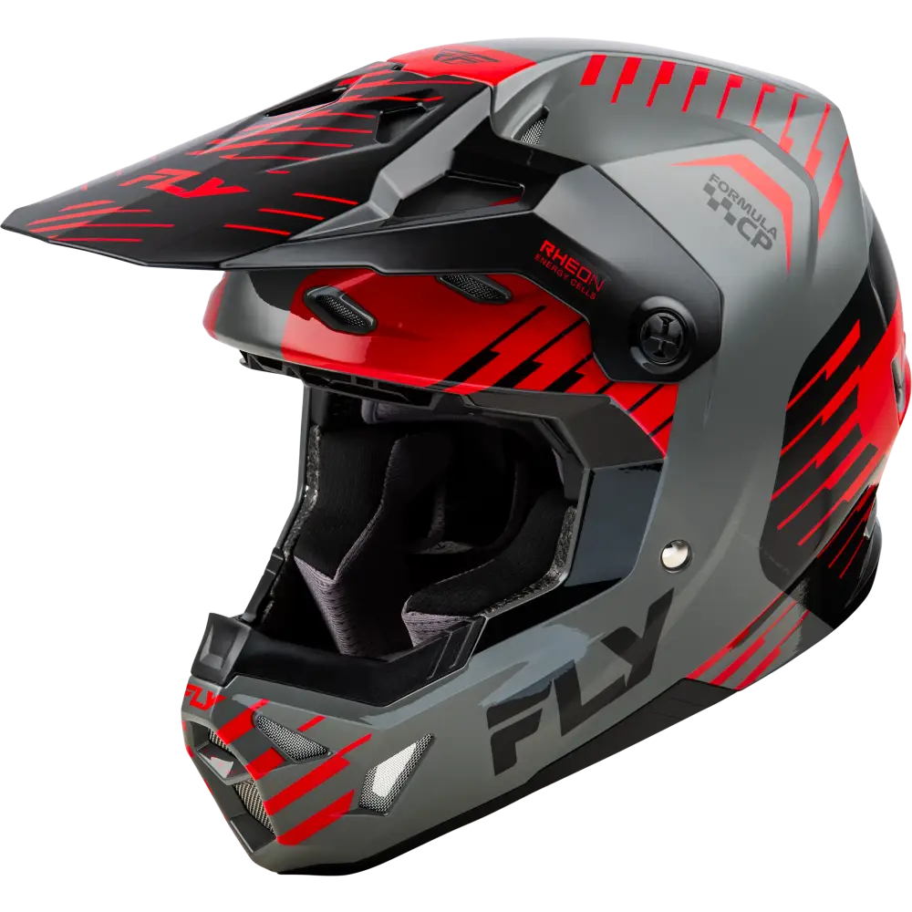 Formula Cp Slice Helmet Grey/Red/Black Md