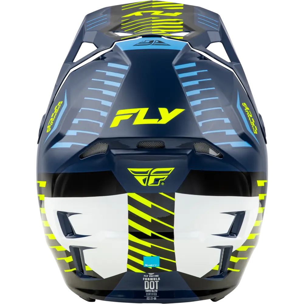 Formula Cp Slice Helmet Navy/Hi Vis/White Md