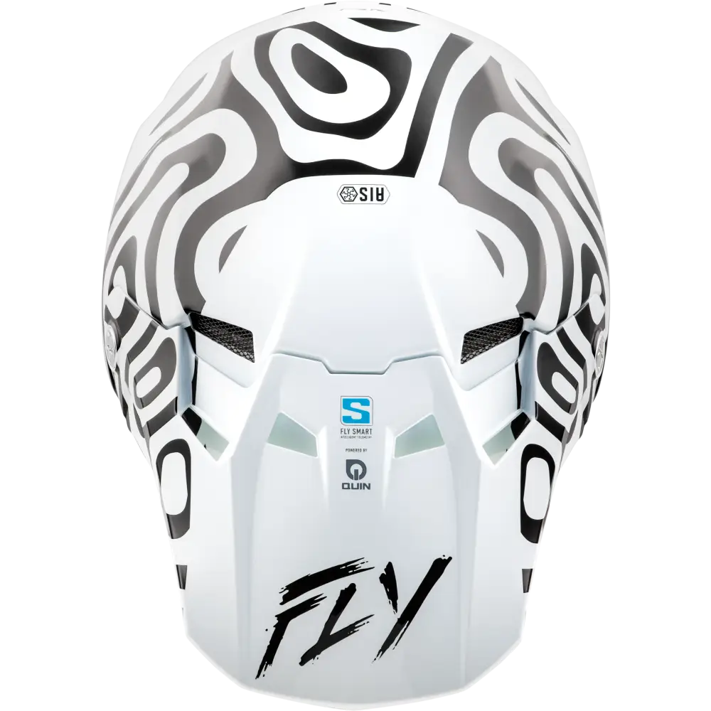 Formula S Carbon Abyss Helmet White/Black Sm