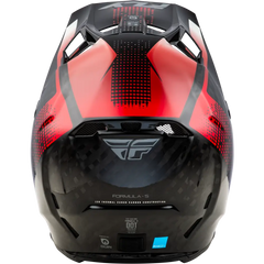 Formula S Carbon Protocol Helmet Black Carbon/Red Sm