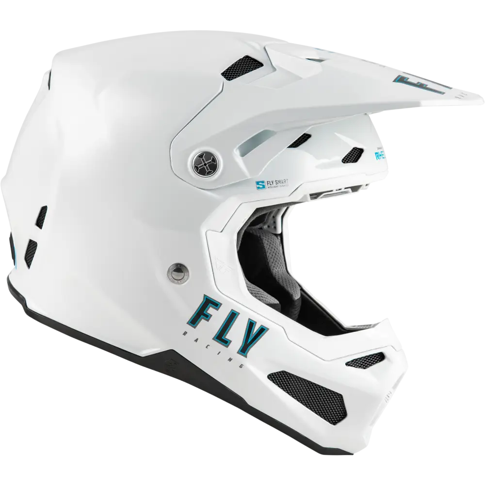 Formula S Carbon Solid Helmet White Md