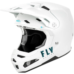 Formula S Carbon Solid Helmet White Md
