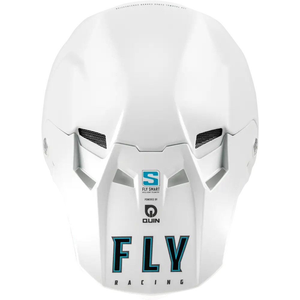 Formula S Carbon Solid Helmet White Md