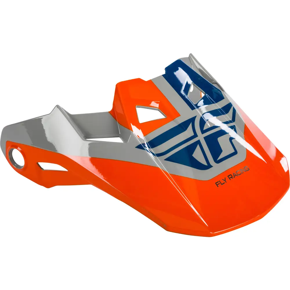 Formula Visor Grey/Orange/Blue Md Lg