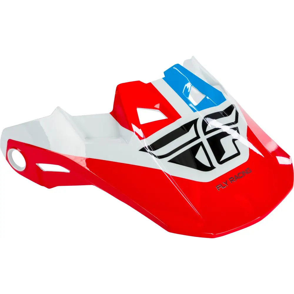 Formula Visor Red/White/Blue Md Lg