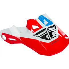 Formula Visor Red/White/Blue Yl Sm