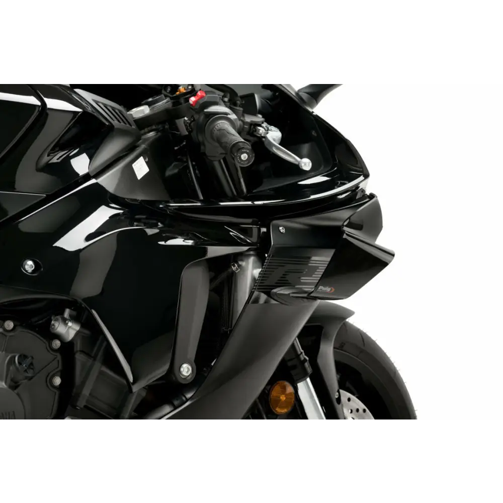 Front Gp Spoiler Black Yam