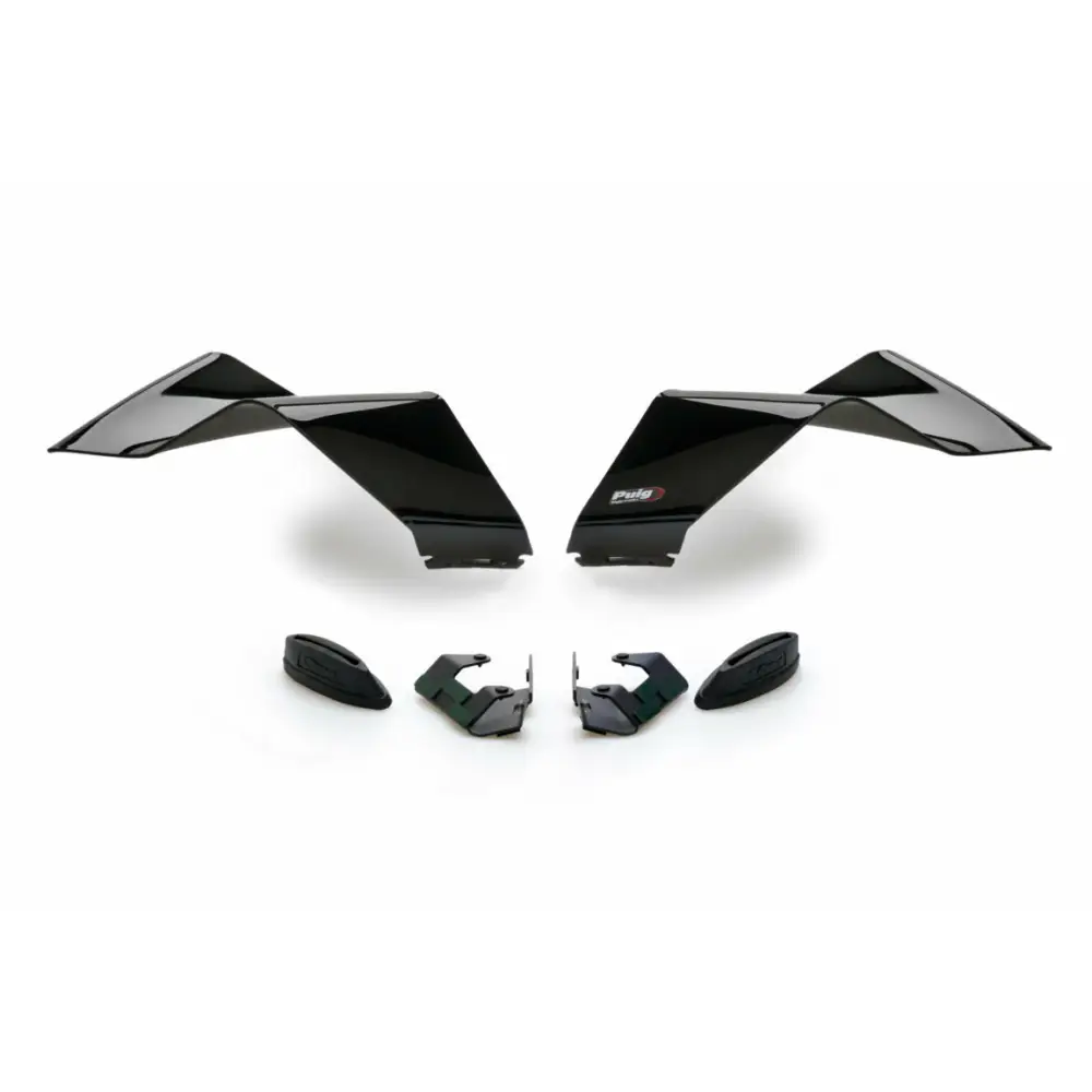 Front Gp Spoiler Black Yam