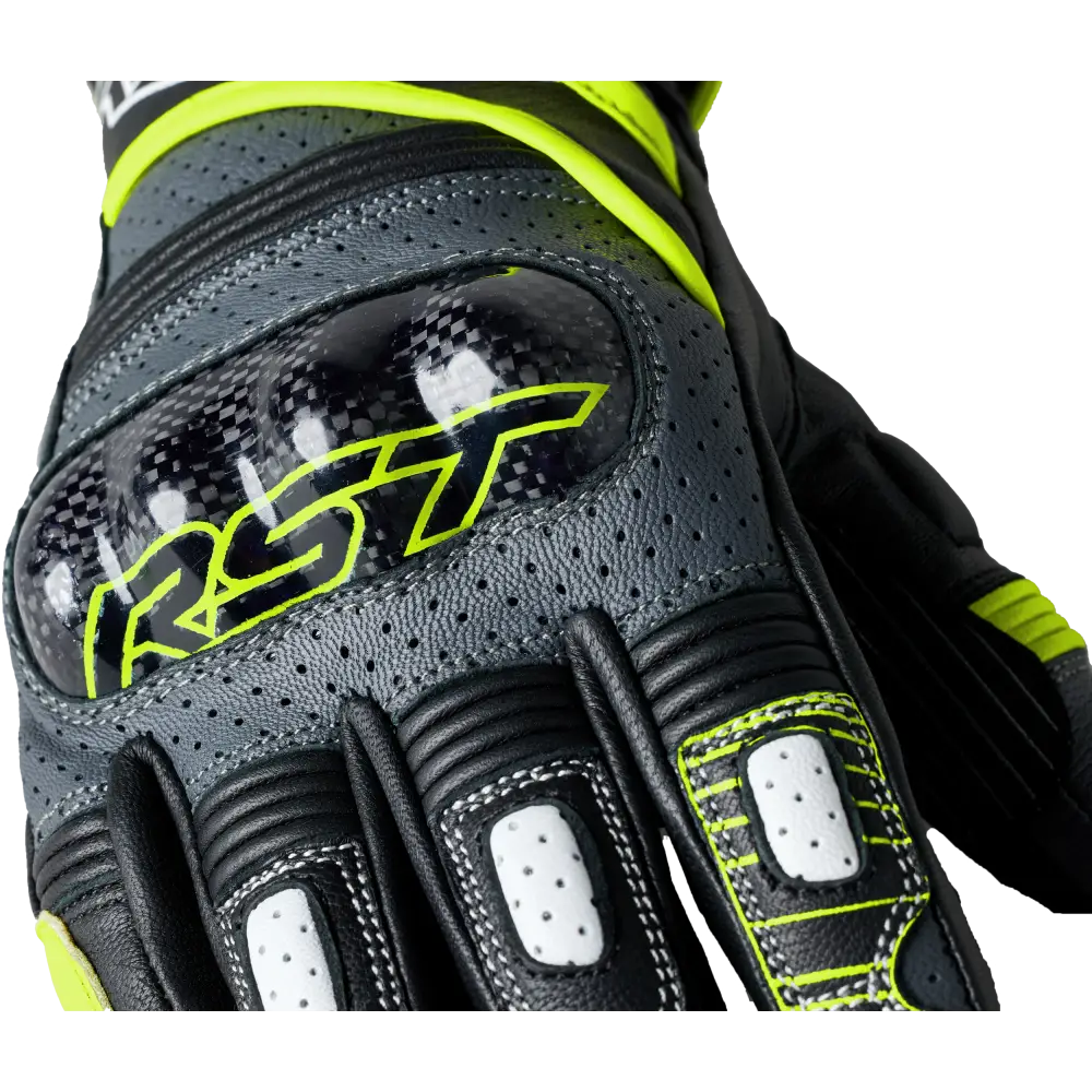 Fulcrum Ce Glove Grey/Flo Yellow/Black  Sm