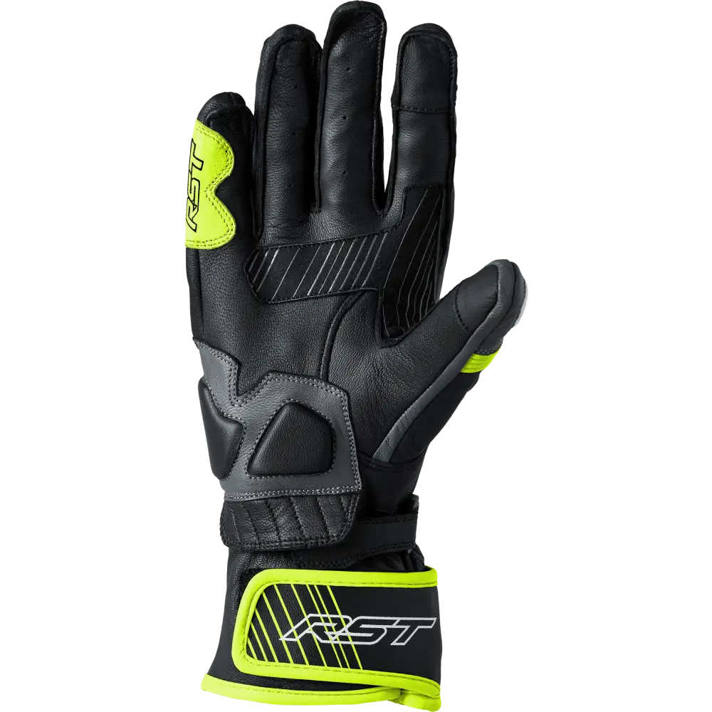 Fulcrum Ce Glove Grey/Flo Yellow/Black  Sm