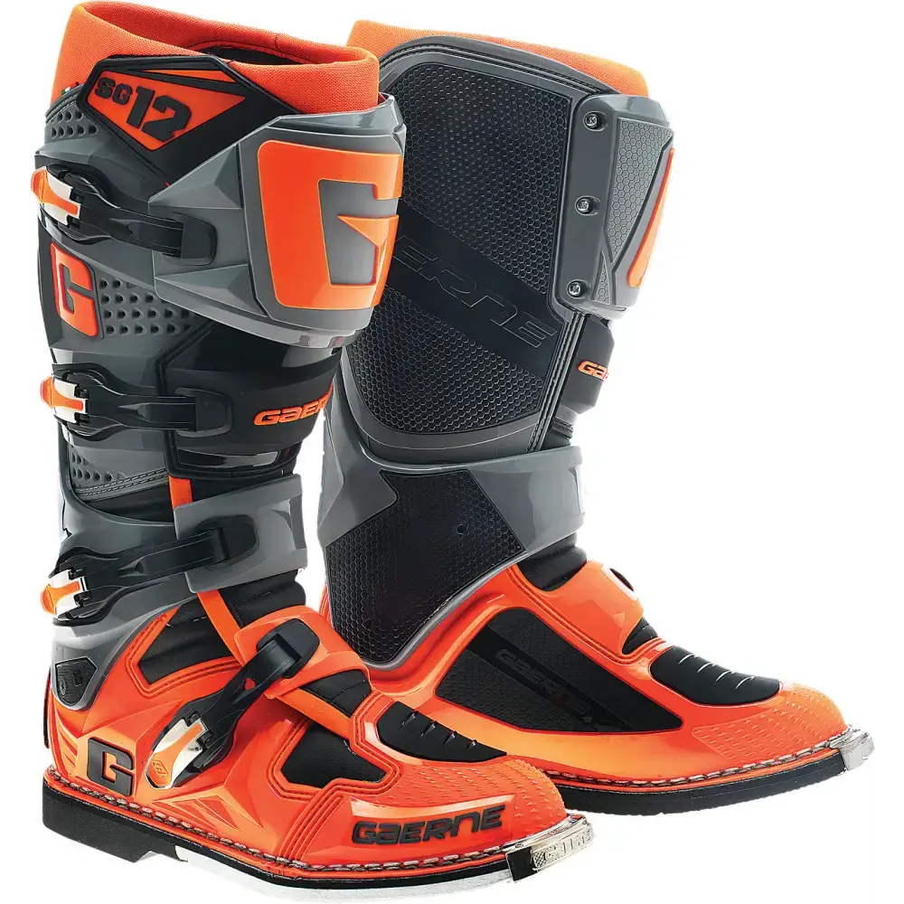 Sg 12 Boots Orange Sz 10
