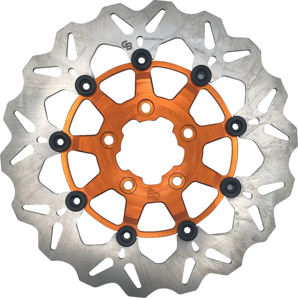 GALFER Brake Rotor - Front - Orange DF680CW-O