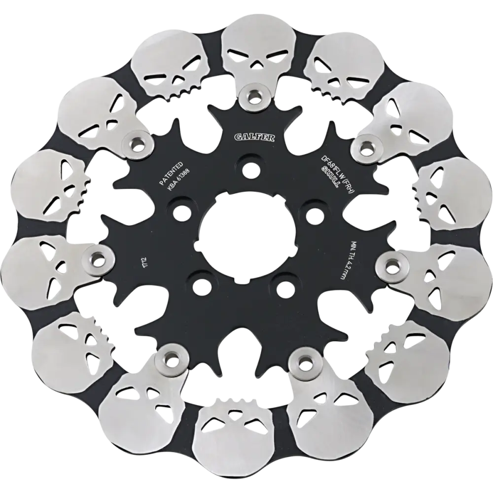 GALFER Skull Rear Rotor - Floating Mount DF681FRH
