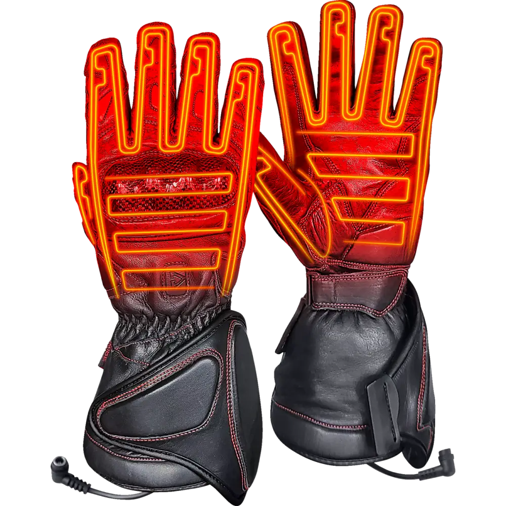 GERBING HEATED CLOTHING 12V Extreme Hard Knuckle Heated Gloves - Black - 2XL GER-EXGL-12-B-XXL