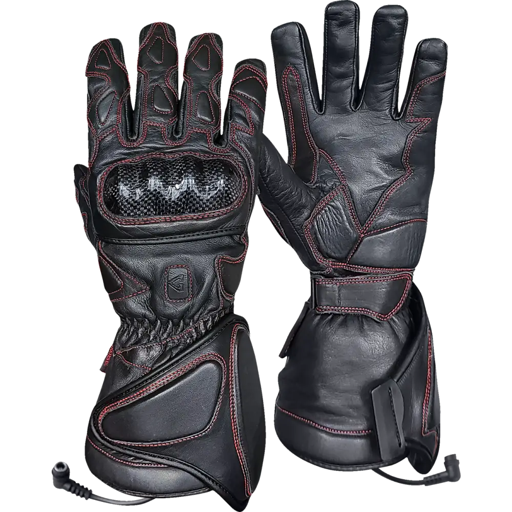 GERBING HEATED CLOTHING 12V Extreme Hard Knuckle Heated Gloves - Black - 2XL GER-EXGL-12-B-XXL