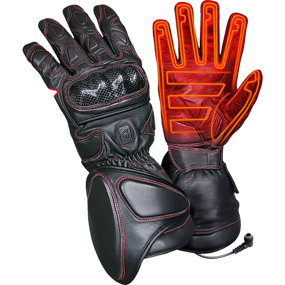 GERBING HEATED CLOTHING 12V Extreme Hard Knuckle Heated Gloves - Black - 3XL GER-EXGL-12-B-3XL