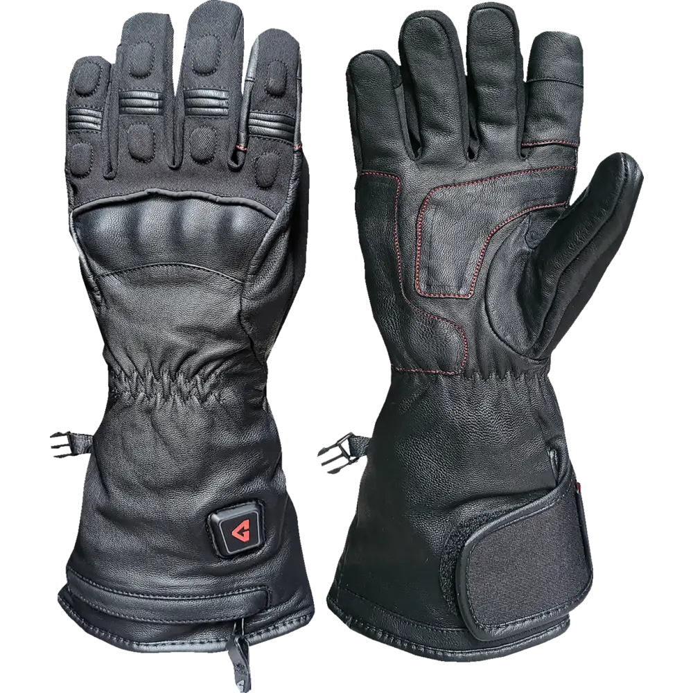 GERBING HEATED CLOTHING 7V Hard Knuckle Battery Heated Gloves - Black - 2XL GER-GVHK-7V-B-XXL