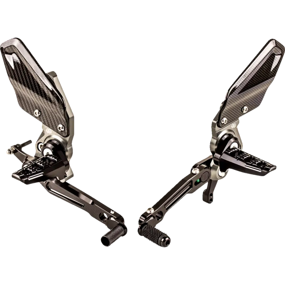 GILLES TOOLING Adjustable Rearset - Chrome - Indian RCT10GT-IN01 - Foot Control Group