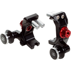 GILLES TOOLING AXB Chain Adjuster - Black - Yamaha AXB-RM04-B - Drive Train Group