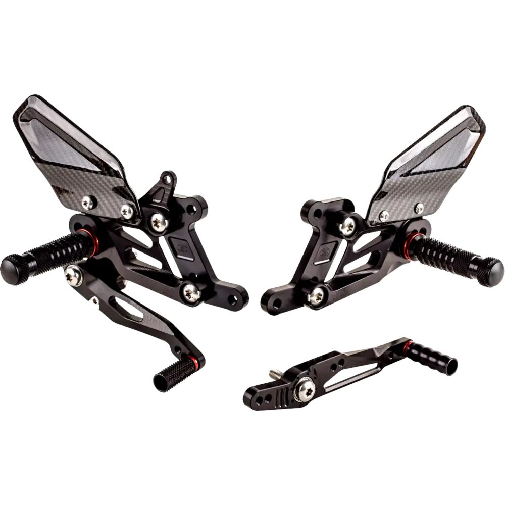 GILLES TOOLING FXR Rearset - Black - BMW FXR-BM04-B - Foot Control Group