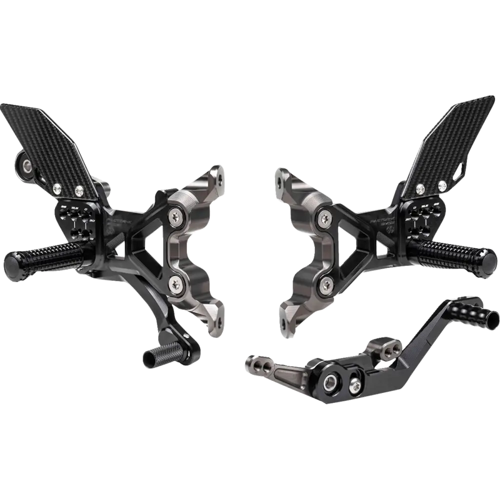 GILLES TOOLING FXR Rearset - Black - BMW FXR-BM05-B - Foot Control Group