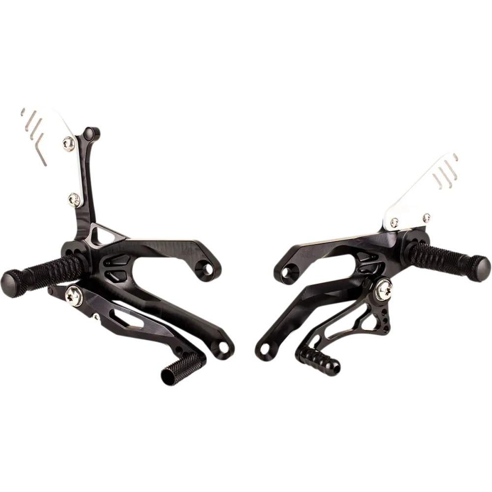 GILLES TOOLING FXR Rearset - Black - Yamaha FXR-Y05-CUP-B - Foot Control Group