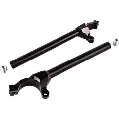 GILLES TOOLING GP Light 2 Clip-Ons - Street - 55 mm GPL2-550-STREET - Handlebars Controls Mirrors