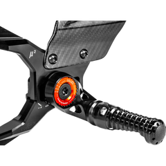 GILLES TOOLING MUE2 Rearset - Black - BMW MUE2-BM05-B - Foot Control Group