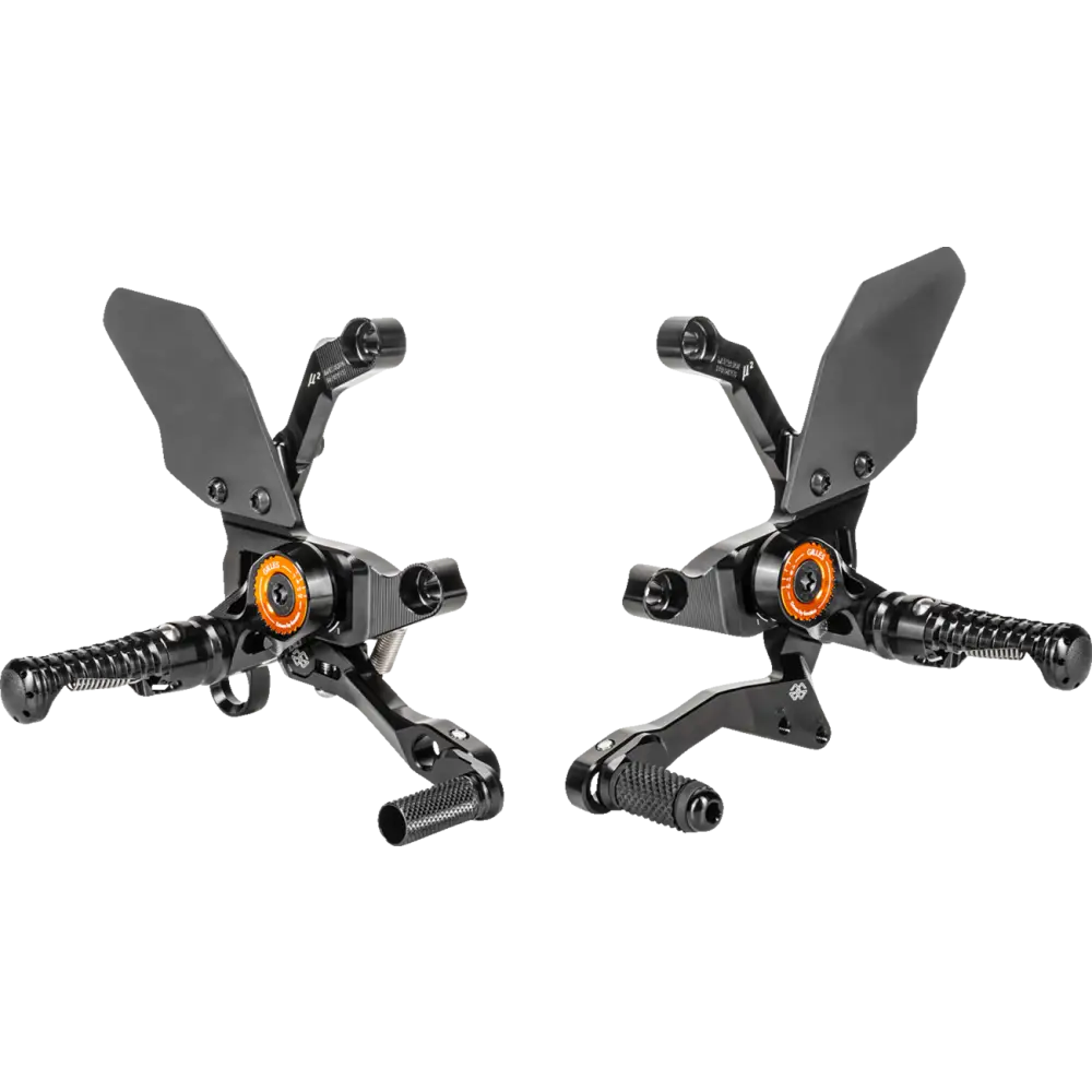 GILLES TOOLING MUE2 Rearset - Black - KTM MUE2-KT01-B - Foot Control Group