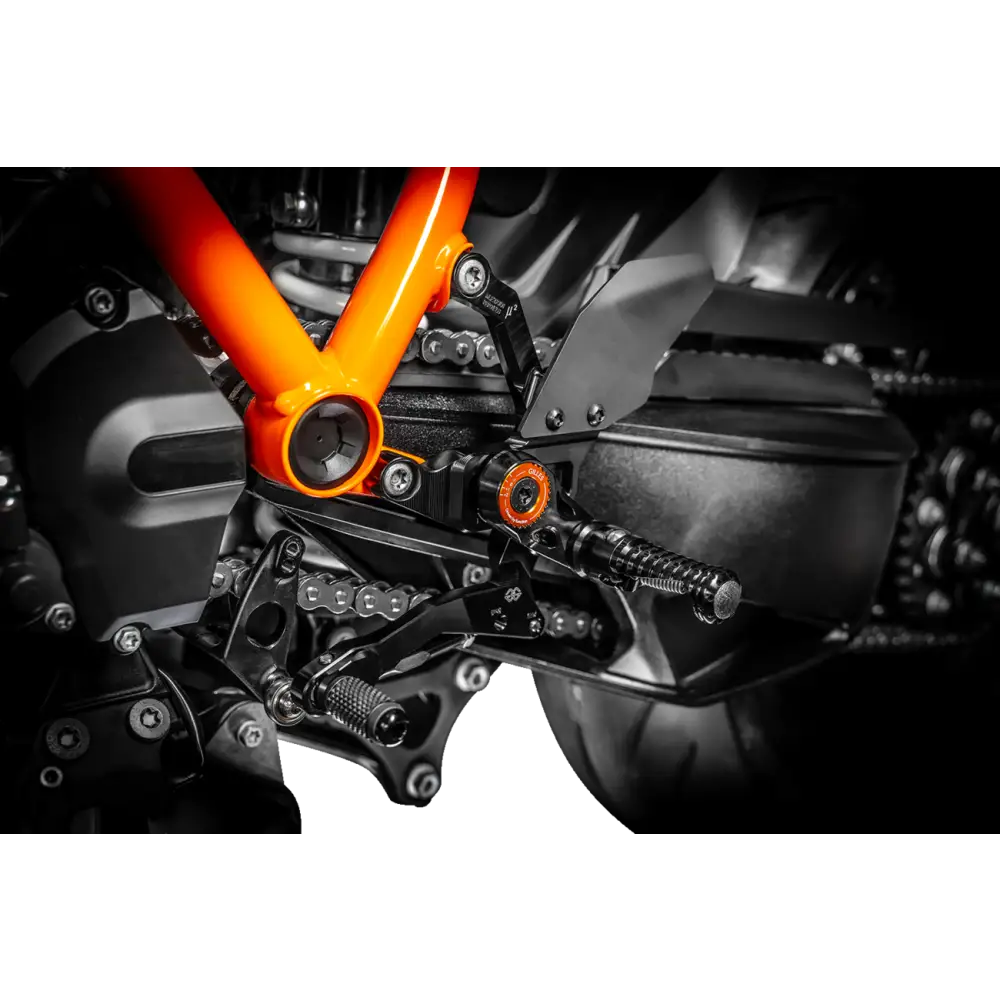 GILLES TOOLING MUE2 Rearset - Black - KTM MUE2-KT01-B - Foot Control Group